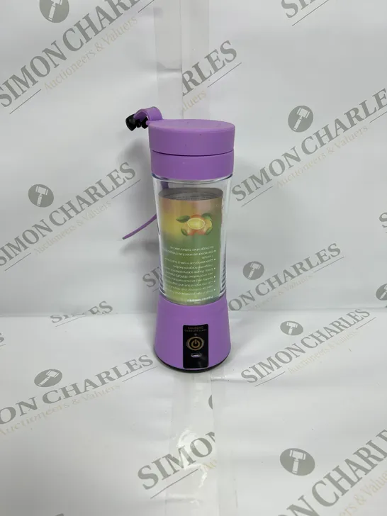 PORTABLE AND RECHARGABLE BATTERY JUICE BLENDER 