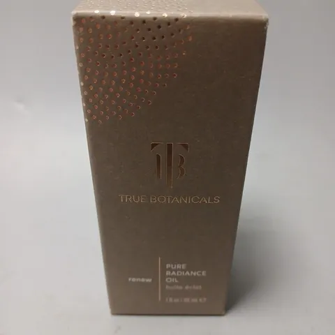 BOXED TRUE BOTANICALS - ORGANIC PURE RADIANCE FACE OIL