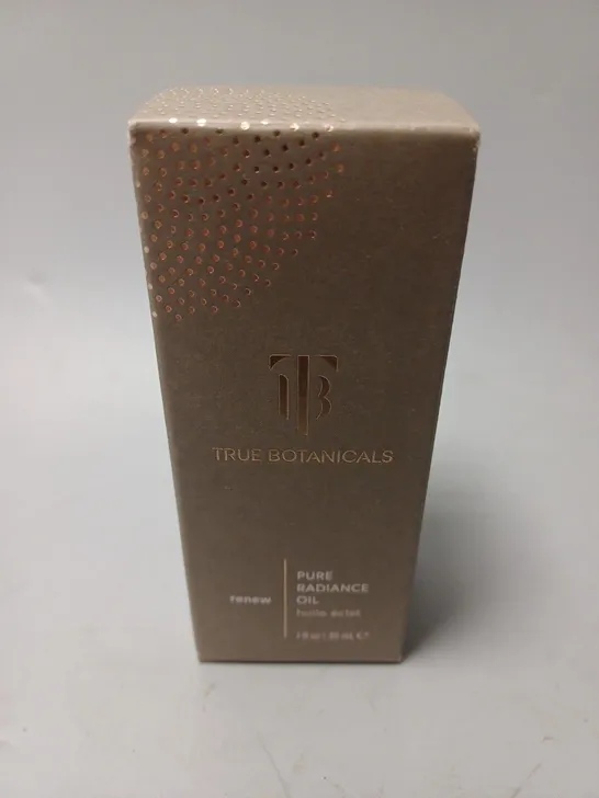 BOXED TRUE BOTANICALS - ORGANIC PURE RADIANCE FACE OIL