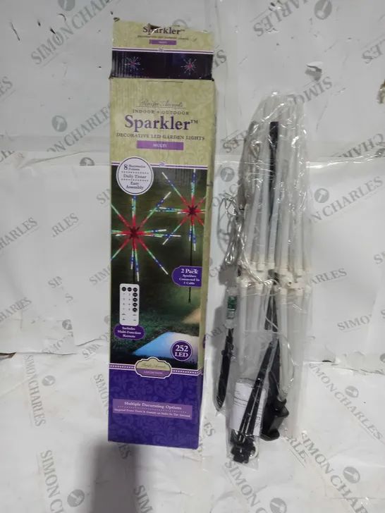 BOXED PACIFIC ACCENTS SPARKLER DECORATIVE LED GARDEN LIGHTS