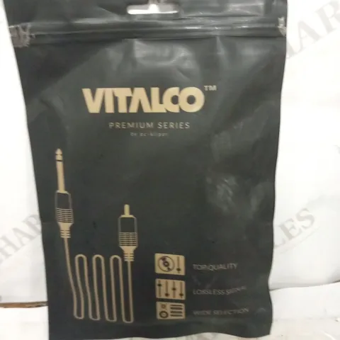 BAGGED VITALCO PREMIUM SERIES BY PC KLIPER XLR FEMALE TO MINI JACK 3