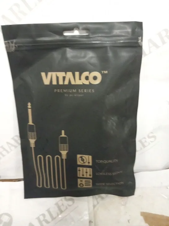 BAGGED VITALCO PREMIUM SERIES BY PC KLIPER XLR FEMALE TO MINI JACK 3