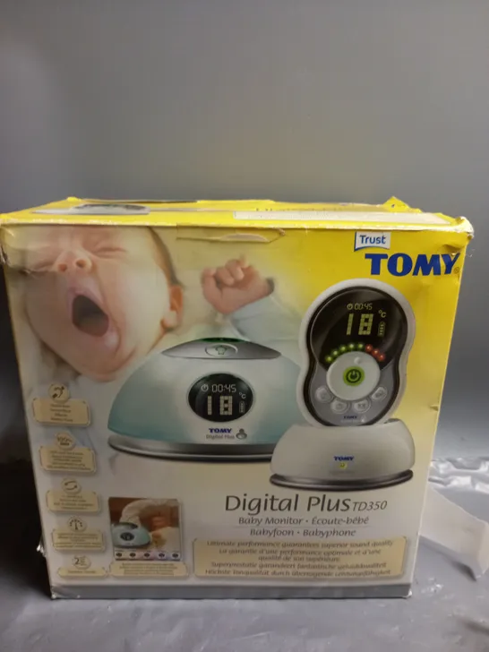 BOXED TOMY DIGITAL PLUS TD350 BABY MONITOR