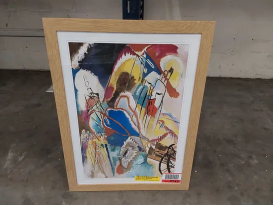 FRAMED PAINTING - IMPROVISATION NO.30 BY WASSILY KANDINSKY (1 ITEM)