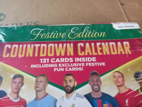 SEALED MATCH ATTAX COUTDOWN CALENDER 