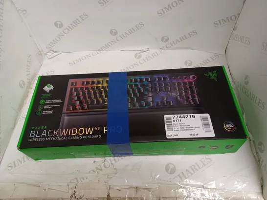 RAZER BLACKWIDOW V3 PRO WIRELESS MECHANICAL GAMING KEYBOARD 