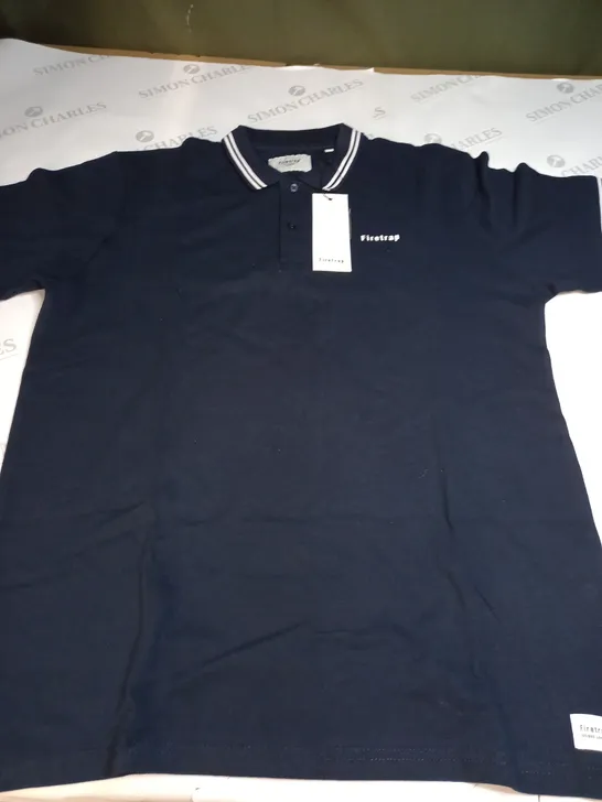 FIRETRAP MENS LAZER POLO SHIRT - XL