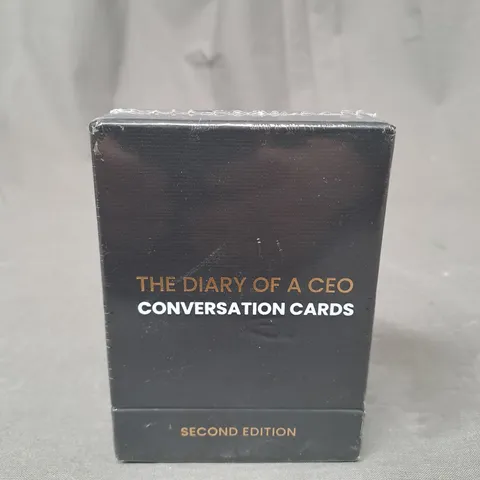 BOXED AND SEALED DIARY OF A CEO CONVERSATION CARDS SECOND EDITION