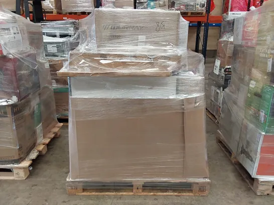 PALLET OF APPROXIMATELY 17 UNPROCESSED RAW RETURN HOUSEHOLD AND ELECTRICAL GOODS TO INCLUDE;