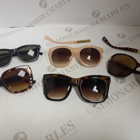 LOT OF 5 PAIRS OF ASSORTED SUNGLASSES