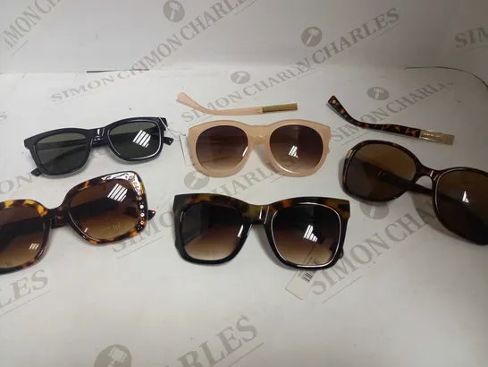 LOT OF 5 PAIRS OF ASSORTED SUNGLASSES RRP £156