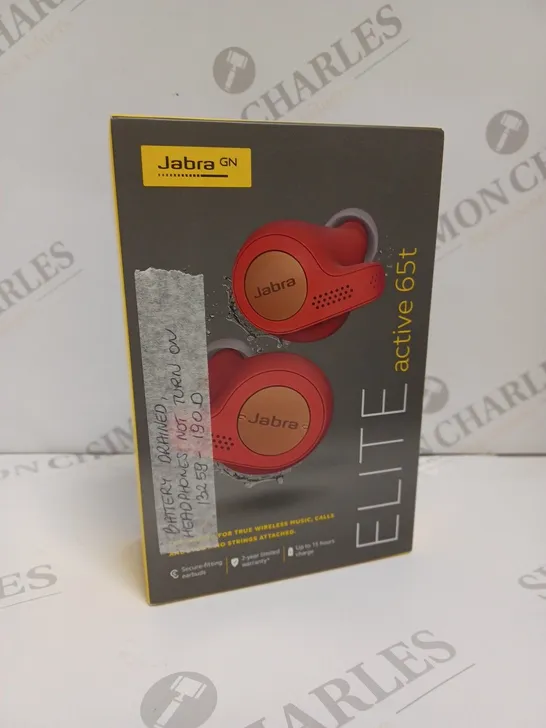 BOXED JABRA ELITE ACTIVE 65T EARBUDS