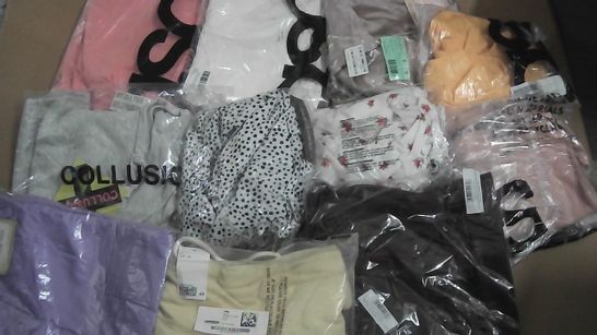 LARGE QUANTITY OF ASSORTED BAGGED CLOTHING ITEMS TO INCLUDE NIKE, ASOS AND COLLUSION