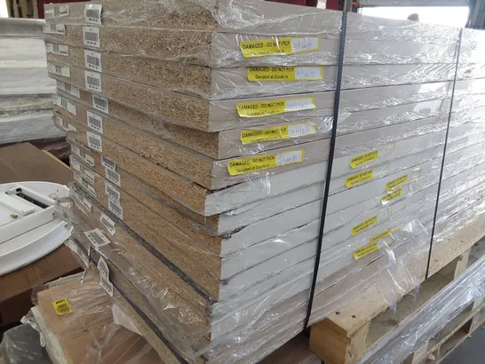 PALLET OF APPROXIMATELY 16 KALA 3M LAMINATE WORKTOPS ASSORTED COLOURS