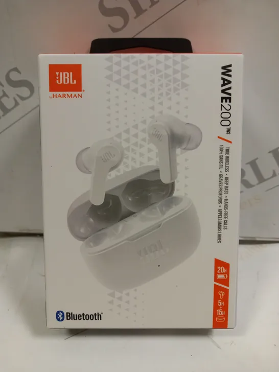 JBL WAVE200 TRUE WIRELESS EARBUD HEADPHONES