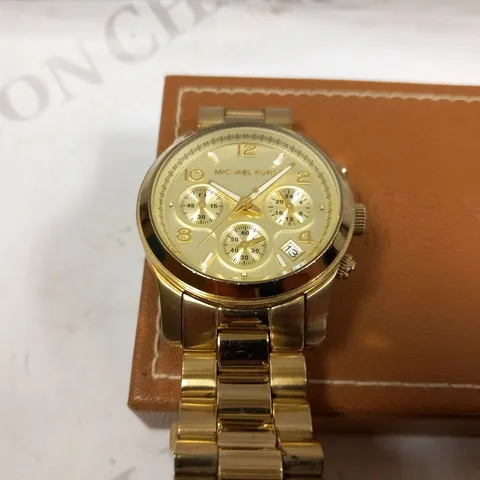 BOXED MICHAEL KORS MK5055 WRIST WATCH