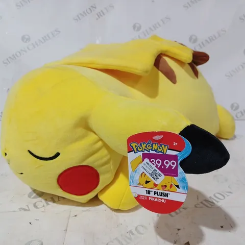 POKÉMON 18" SOFT PLUSH TOY - PIKACHU