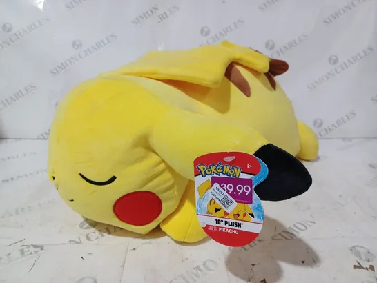 POKÉMON 18" SOFT PLUSH TOY - PIKACHU