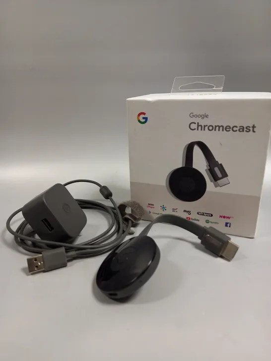 BOXED GOOGLE CHROMECAST 