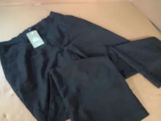 H&M BLACK TROUSERS - EUR L