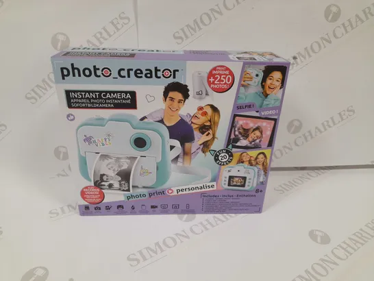 BOXED PHOTO CREATOR INSTANT CAMERA