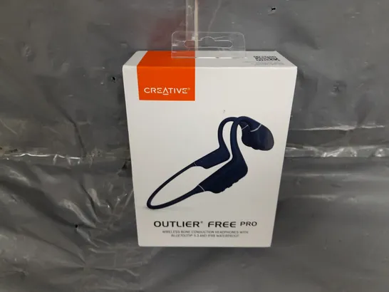 BOXED CREATIVE OUTLIER FREE PRO WIRELESS BONE CONDUCTION HEADPHONES