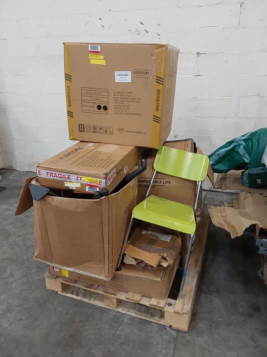 PALLET TO CONTAIN ASSORTED BOXED FURNITURE AND FURNITURE PARTS