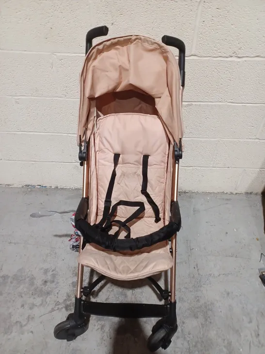 MY BABIIE BILLIE FAIERS MB51 ROSE GOLD & BLUSH STROLLER - COLLECTION ONLY  RRP £139.99