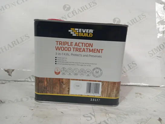 EVER BUILD TRIPLE ACTION WOOD TREATMENT (2.5) - COLLECTION ONLY