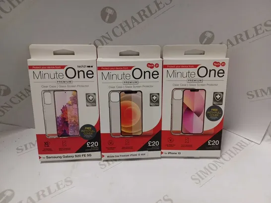 BOX OF APPROXIMATELY 25 ASSORTED PHONE CASES FOR VARIOUS MODELS TO INCLUDE GALAXY S20, IPHONE 13, IPHONE 13 MINI 