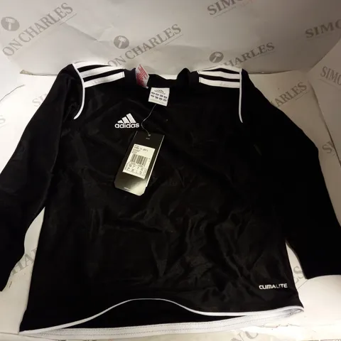 ADIDAS CLIMATE JERSEY IN BLACK - 3XS