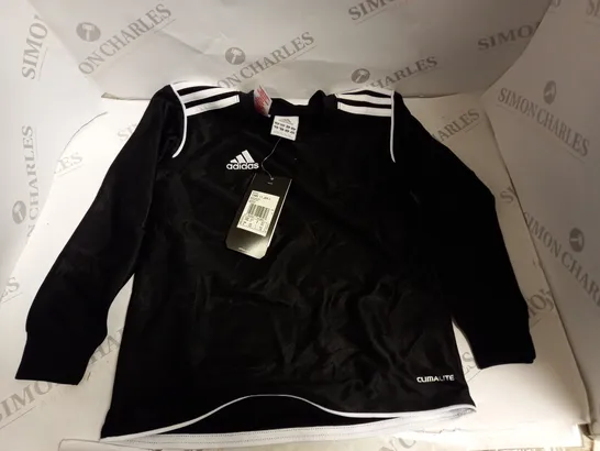 ADIDAS CLIMATE JERSEY IN BLACK - 3XS