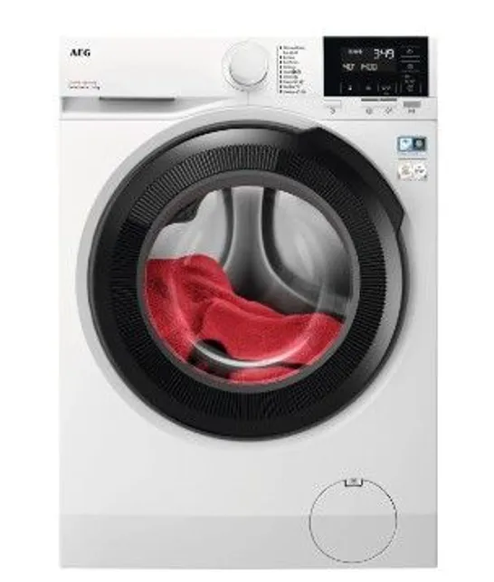 AEG WHITE 7000 SERIES PLUS STEAM 8KG FRONT LOADING WASHING MACHINE MODEL L7FEE845R RRP £500