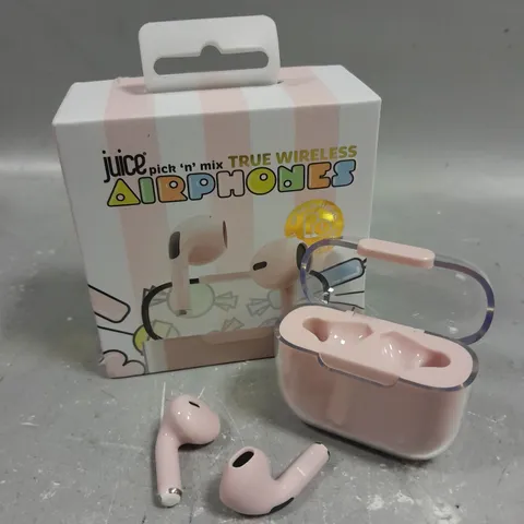 BOXED JUICE PICK 'N' MIX TRUE WIRELESS EARPHONES 