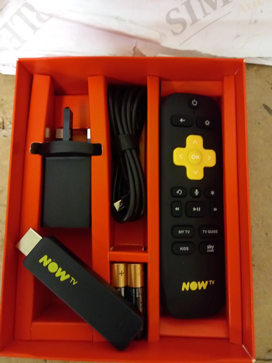 NOW TV SMART TELEVISION STREAMING STICK 