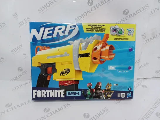 BOXED NERF FORTNITE SMG-L 