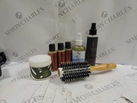 TAYA SET TO INCLUDE BRUSH, HAIRMIST, HAIRSPRAY ETC 