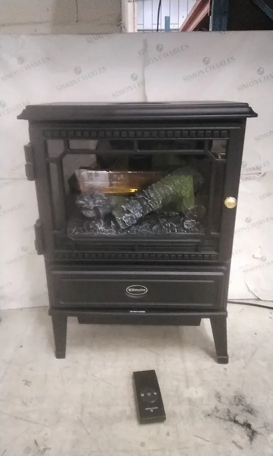 BOXED CDIMPLEX BLACK ELECTRIC FIRE