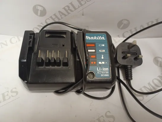 MAKITA LI-ION 14.4-18V DC18WA BATTERY CHARGER