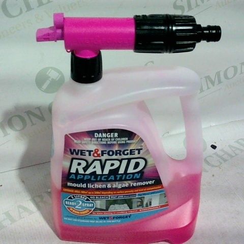WET & FORGET RAPID BOTTLE WITH SNIPER NOZZLE
