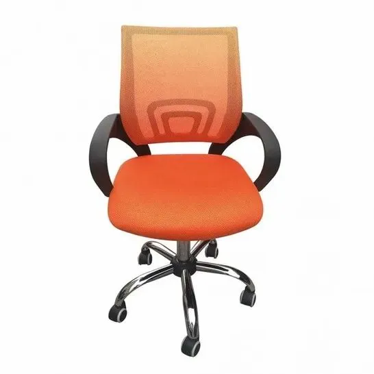 BOXED SHAUN ORANGE MESH OFFICE CHAIR