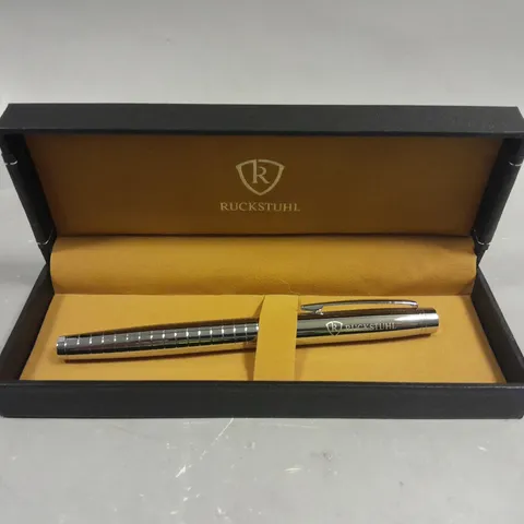 RUCKSTUHL STAINLESS STEEL LUXURY PEN