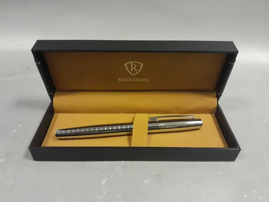 RUCKSTUHL STAINLESS STEEL LUXURY PEN