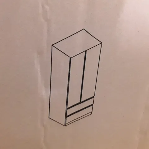 BOXED STORA COMBI WARDROBE WHITE MATT (2 BOXES)
