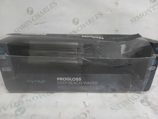 BOXED PROGLOSS DEEP BEACH HAIR WAVER  RRP £59.99