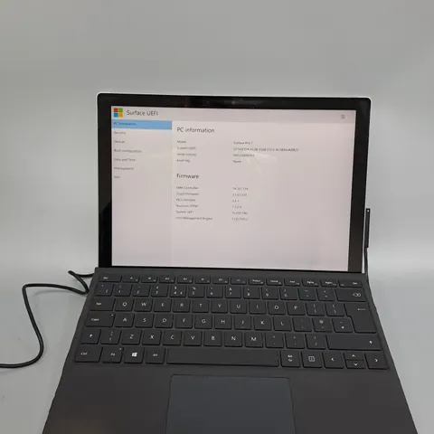 MICROSOFT SURFACE PRO 7 CORE I5