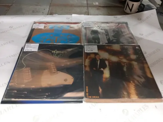 A COLLECTION OF 14 VINYL RECORDS AND BOX SET. ALL ARE IMPORTS FROM THE US, GERMANY ETC.