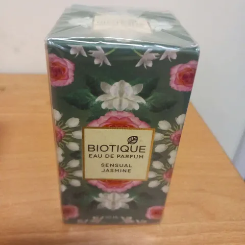 BOXED AND SEALED BIOTIQUE EAU DE PARFUM SENSUAL JASMINE 50ML