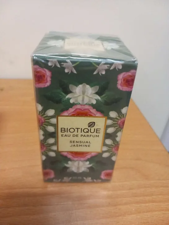 BOXED AND SEALED BIOTIQUE EAU DE PARFUM SENSUAL JASMINE 50ML