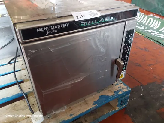 MENUMASTER JETWAVE MICROWAVE OVEN Model JET514U